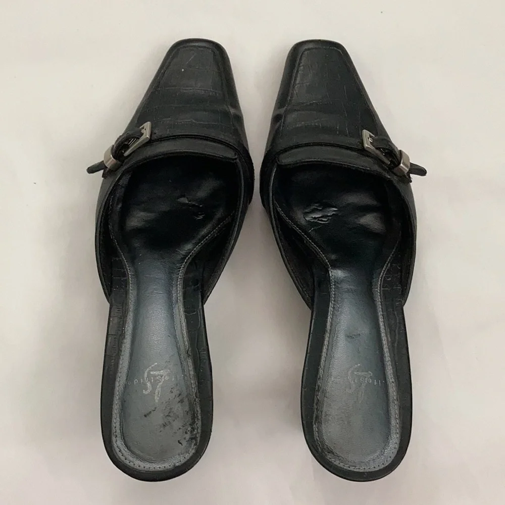 LifeStride Women’s Size 8.5M Black Slip-on Heels